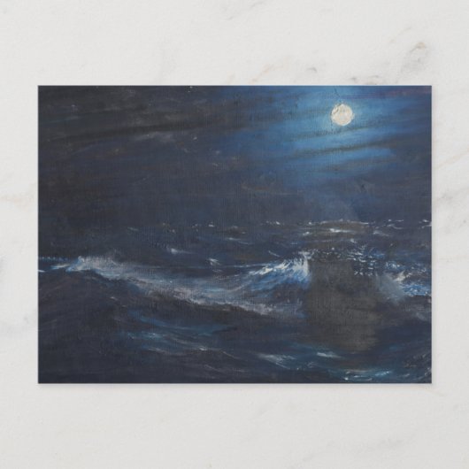 2018年の月 ポストカード (正面)