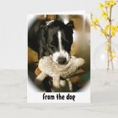 2018年の父の日の幸せ カード (黄色い花)