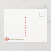 2018年の犬2柴犬はがき シーズンポストカード (裏面)