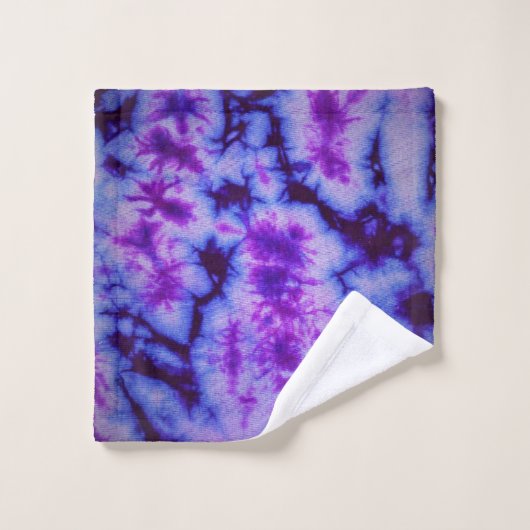 2018年の絞り染め バスタオルセット (ウォッシュタオル)