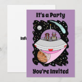 2018年の銀河のロードトリップ 招待状 (正面/裏面)