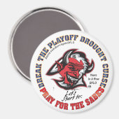 2018年の間祈にSABESの マグネット (正面/裏面)