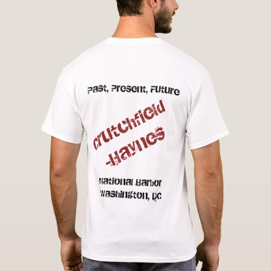 2018年のCrutchfieldヘインズの懇親会 Tシャツ (裏面)