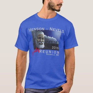 2018年のHensonNevelsの家族会のティー Tシャツ