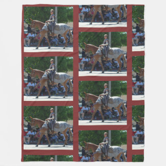 2018年のMule Days Parade司教 フリースブランケット