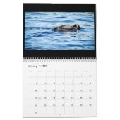 2018年のpine湖の水潜り鳥のカレンダー カレンダー (1月 2027)