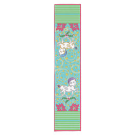 2018年のRunequineのテーブルのランナー ショートテーブルランナー