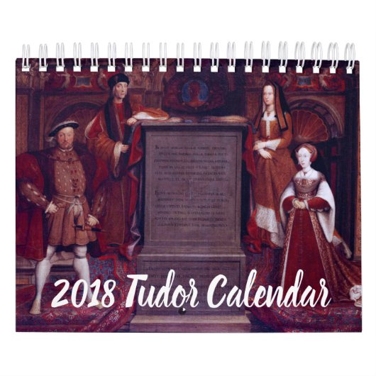 2018年のTudorのカレンダー カレンダー (カバー)