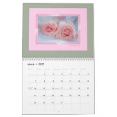 2018年はピンク カレンダー (3月 2027)