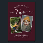 2018年を通してカップルの結婚写真モダン テーブルナンバー<br><div class="desc">おもしろいを思い出し、結婚式のレセプションテーブル番号と一緒に持つエレガントと – これらのテーブル番号与えはシンプル、テーブル番号と同じ年齢の新郎新婦の写真を含むオプションを持つ新婦と新婦の名前/sと彼らの日付結婚。背景色は白い文字のバーガンディだが、これはあなたの好みに合わせて任意の色に変更することが結婚できる。</div>