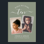 2018年を通してカップルの結婚写真モダン テーブルナンバー<br><div class="desc">おもしろいを思い出し、結婚式のレセプションテーブル番号と一緒に持つエレガントと – これらのテーブル番号与えはシンプル、テーブル番号と同じ年齢の新郎新婦の写真を含むオプションを持つ新婦と新婦の名前/sと彼らの日付結婚。背景の色は白い文字とセージ緑色だが、これはあなたの好みに合わせて任意の色に変更することが結婚できる。</div>