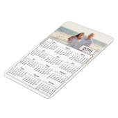 2018年カレンパーソナライズされたダカップル写真磁石 マグネット (左側)