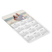 2018年カレンパーソナライズされたダカップル写真磁石 マグネット (右側)