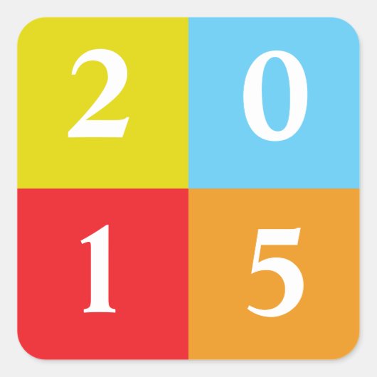 2018年クラスに変更 スクエアシール (正面)