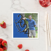 2018年クラスのブルーグラード写真 スタンダードカクテルナプキン (インサイチュ)