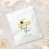 2018年クラス卒業ありがとう フェイバーバッグ (クリップ留めされた状態)