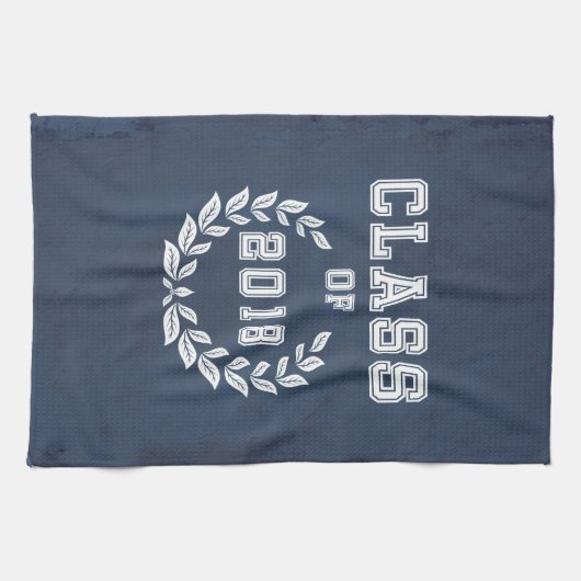 2018年クラス キッチンタオル (横)