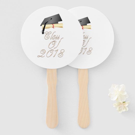 2018年クラス ハンドファン (正面&裏面)