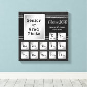 2018年クラスK-12 Photo Keepsake キャンバスプリント (インサイチュ (ウッドフロア))