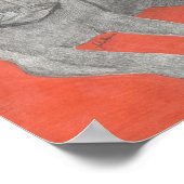 2018年ジュリア・ハンナによる猫と月 ポスター (角)