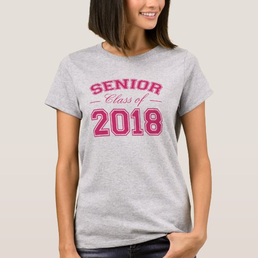 2018年上級生クラス Tシャツ (正面)