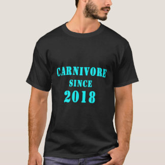 2018年以来の肉食動物 Tシャツ