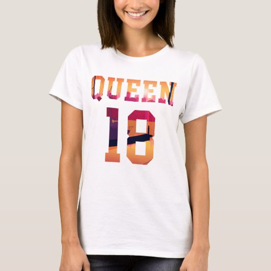 2018年以来、王と女王が共に Tシャツ (正面)