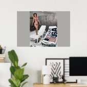 2018年冬季オリンピックのイシャラウラ ポスター (ホームオフィス)