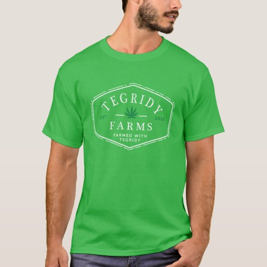 2018年創業 農場で育てられた Tシャツ (正面)