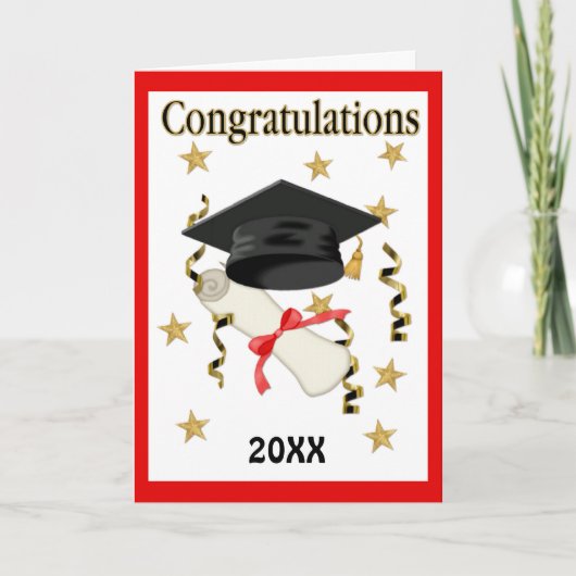 2018年卒業証書&学位記 カード (正面)