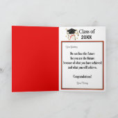 2018年卒業証書&学位記 カード (内部)