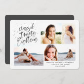 2018年大学院写真数々の募集要項 招待状 (正面/裏面)