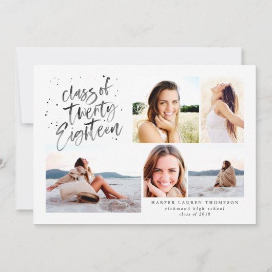 2018年大学院写真数々の発表会 案内状 (正面)