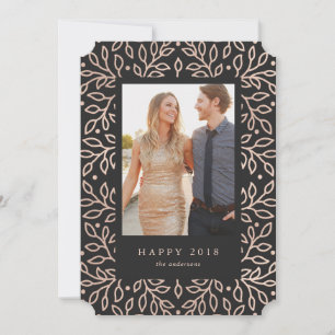 2018年新年の写真年賀状 シーズンカード