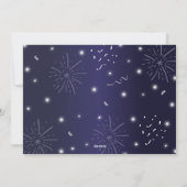 2018年新年の妊娠告知 シーズンカード (裏面)