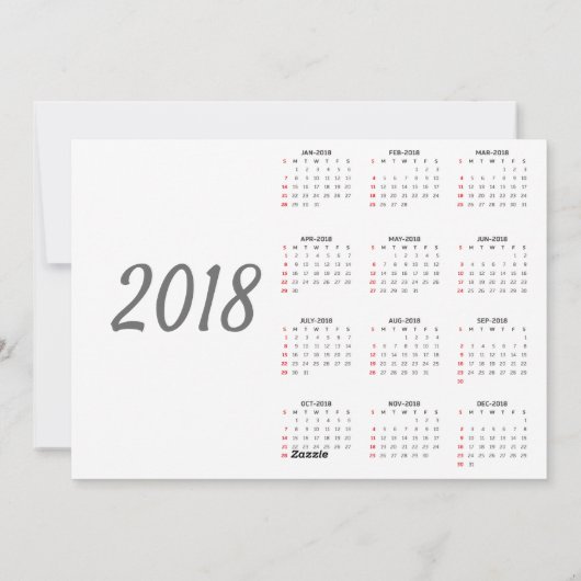 2018年正やる気を起こさせる感動的月 シーズンカード (裏面)