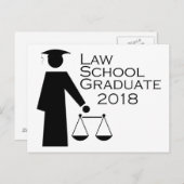 2018年法科大学院 案内ポストカード (正面/裏面)