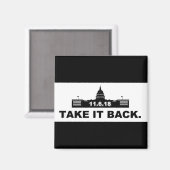 2018年選挙 – 取り戻し マグネット (正面/裏面)