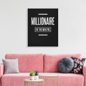 2018年10月11日の大富豪やる気を起こさせる企業 キャンバスプリント (インサイチュ (リビング))