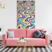 2018年10月11日（金）カーペット抽象芸術6 | SVPイメージ キャンバスプリント (インサイチュ (リビング))