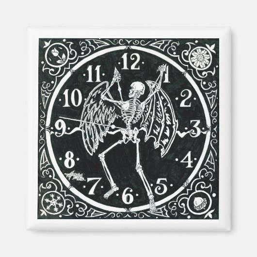 2018年10月14日 – 死体時計 マグネット (正面)