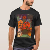 2018年10月24日のハロウィーンのメンズTシャツ Tシャツ (正面)