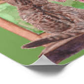 2018年11月11日の夜に咲いた猫 ポスター (角)