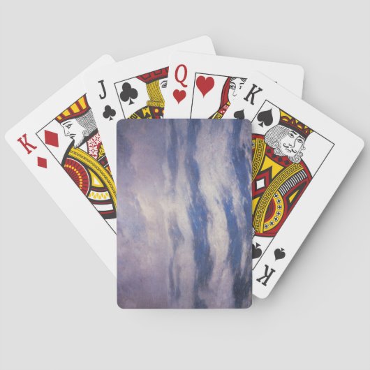 2018年11月11日の空と海（Emil Carlsen著） トランプ (裏面)