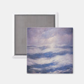 2018年11月11日の空と海（Emil Carlsen著） マグネット (正面/裏面)