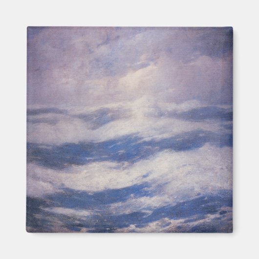 2018年11月11日の空と海（Emil Carlsen著） マグネット (正面)