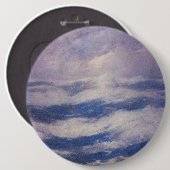 2018年11月11日の空と海（Emil Carlsen著） 缶バッジ (正面&裏面)