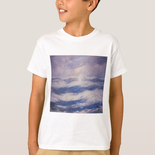 2018年11月11日の空と海(Emil Carlsen著) Tシャツ (正面)