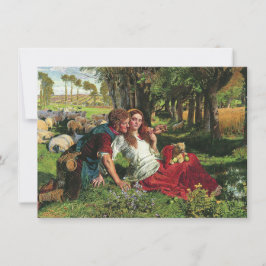 2018年11月21日にヒツジ飼と彼のガールフレンド(Holman狩り) カード