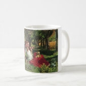 2018年11月21日にヒツジ飼と彼のガールフレンド(Holman狩り) コーヒーマグカップ (正面右)